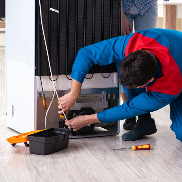 how much do you charge for refrigerator repair services in Harrisonville Missouri